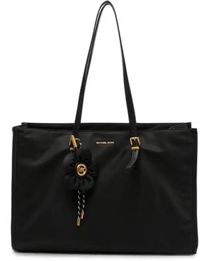 MICHAEL Michael Kors Lg Bw Mf Tz Tote Bag With Charm - Black