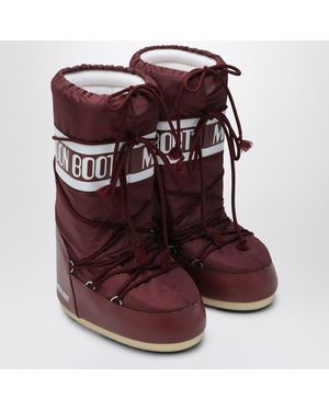 Moon Boot Icon Boots - Red