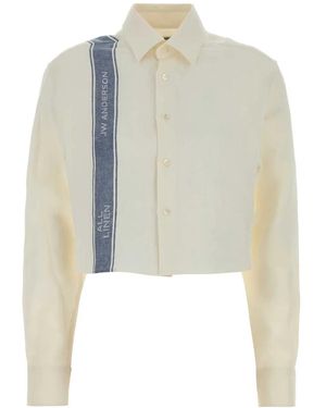 JW Anderson Cropped Shirt - White