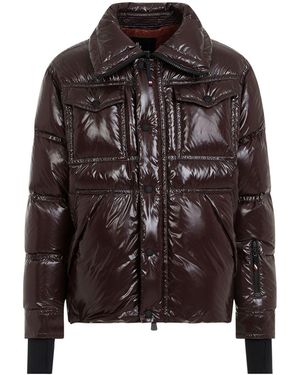 Moncler Feather Down Shirt Jacket - Black
