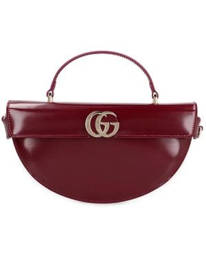 Gucci Leather Handbag - Red