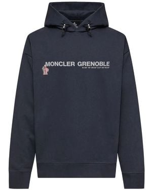 Moncler Hoodie Jumper - Blue