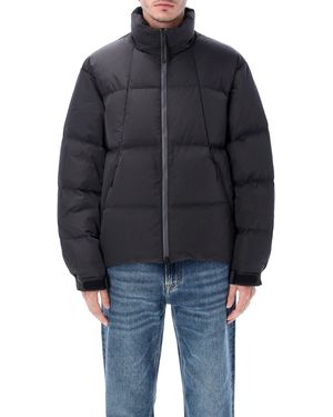 Goldwin Dope Dyed Ripple Nylon Down Jacket - Blue