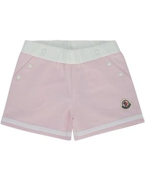 Moncler Jr Sweat Bottoms - Pink