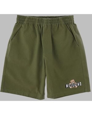 Moschino Trendy Kids' Mini Shorts - Green
