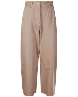 Studio Nicholson Chalco Cropped Jeans - Natural