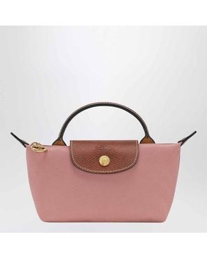 Longchamp Le Pliage Original Tea-Coloured Clutch Bag