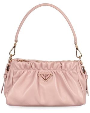 Prada Leather Handbag - Pink