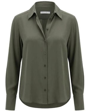 Patrizia Pepe Shirt With Logo Plaque - Green