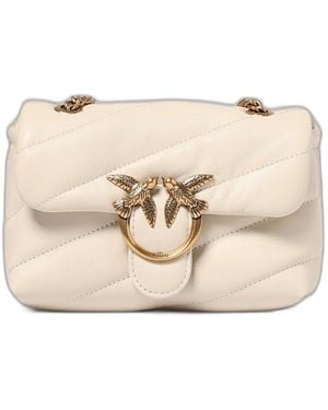 Pinko Love Baby Puff Bag - Natural