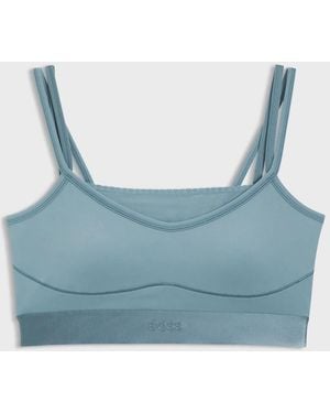 BOSS Edele Jersey Tops - Blue