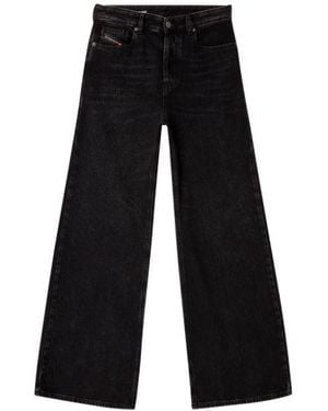 DIESEL Cotton Pants - Black