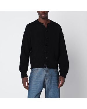 Our Legacy Pitch Wool Cardigan - Black