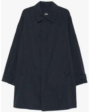 BOSS Gabardina - Blue