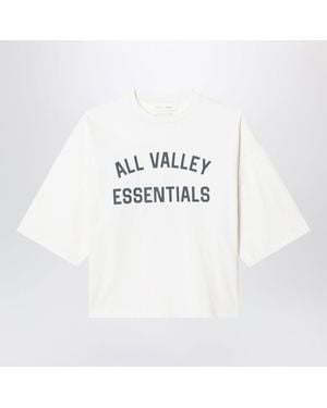 Fear Of God Ivory Cotton Merch Tshirt - White