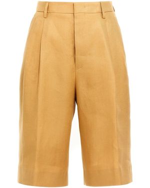 Tagliatore 'B-Effie' Bermuda Shorts - Yellow