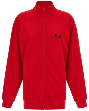 Balenciaga 'Back Tracksuit' Dress - Red
