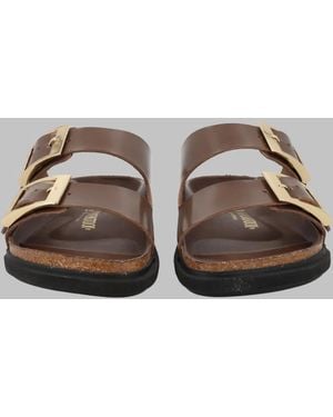 Birkenstock Sandalo "Arizona Droplet Buckle" - Brown