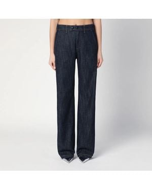 Department 5 Straight-Leg Mouning Dark Jeans - Blue