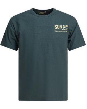 Sun Surf Cotton T-Shirt - Green