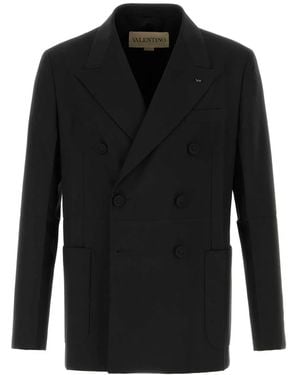 Valentino Garavani Giacca D\Petto - Black