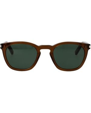 Saint Laurent Acetate Sunglasses - Green