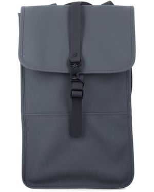 Rains Waterproof Backpack With Laptop Pocket - Blue