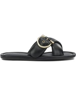 Ferragamo "Elyzia" Slide - Black