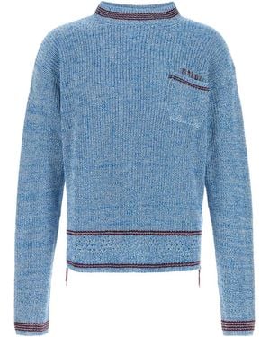 Marni Roundneck Sweater - Blue