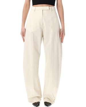 THE LATEST Dina Tailored Trousers - Natural