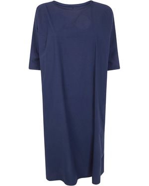 Labo.art "Rame" Sushi Cotton Mini Dress - Blue