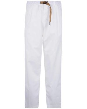 White Sand Long Trousers - White