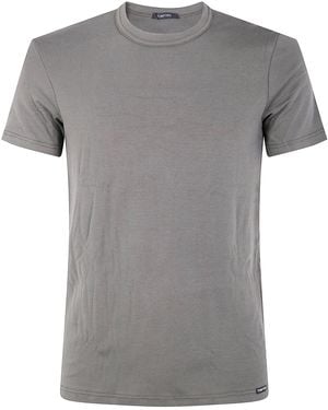 Tom Ford T-Shirt Crew - Gray