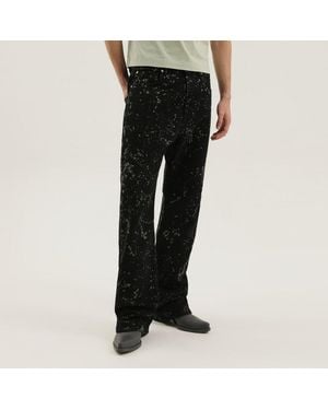 1989 STUDIO Pantaloni Rhodesian Spot - Black