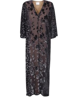 Pierre Louis Mascia "Patchwork" Dress - Black