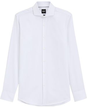 BOSS Cotton Shirt - White