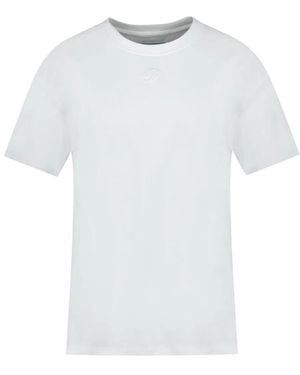 3.PARADIS 3P Embroidered T-Shirt - White