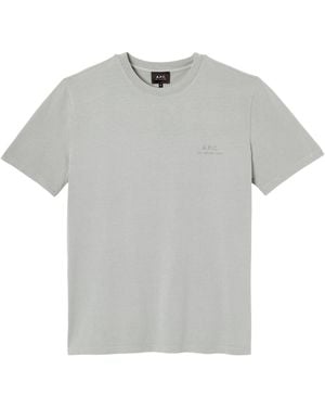 Asics x A.P.C. Cotton T-Shirt - Grey