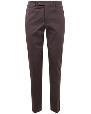 Incotex "Chino Slim Fit" Pants - Brown