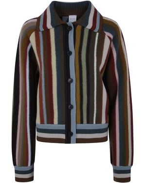 Paul Smith Knitted Cardigan - Black