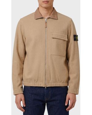 Stone Island 1200033 Overshirt - Blue