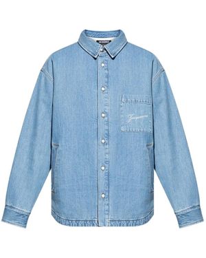 Jacquemus La Chemise Boulanger Denim Shirt - Blue