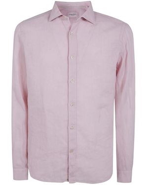 Tintoria Mattei 954 Linen Shirt - Purple