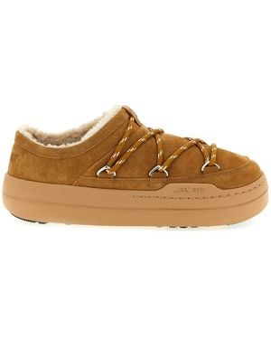 Moon Boot 'Park Slipper' Mules - Brown