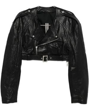 Rick Owens Micro Biker - Black