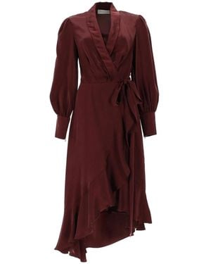 Zimmermann Abito Midi - Purple