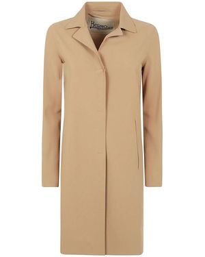 Herno First Act Coat - Natural