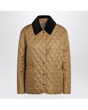 Burberry Camel Quilted Jacket - Brown