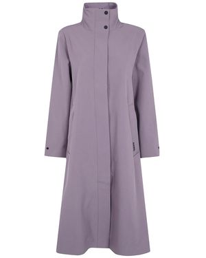 Rains "Suva" Softshell A Line Jacket - Purple