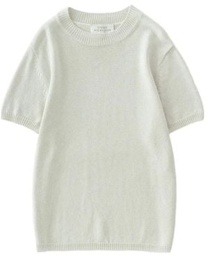 Studio Nicholson Short Sleeve Top - White